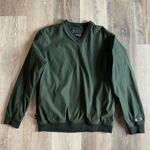 izod xfg pullover dark green